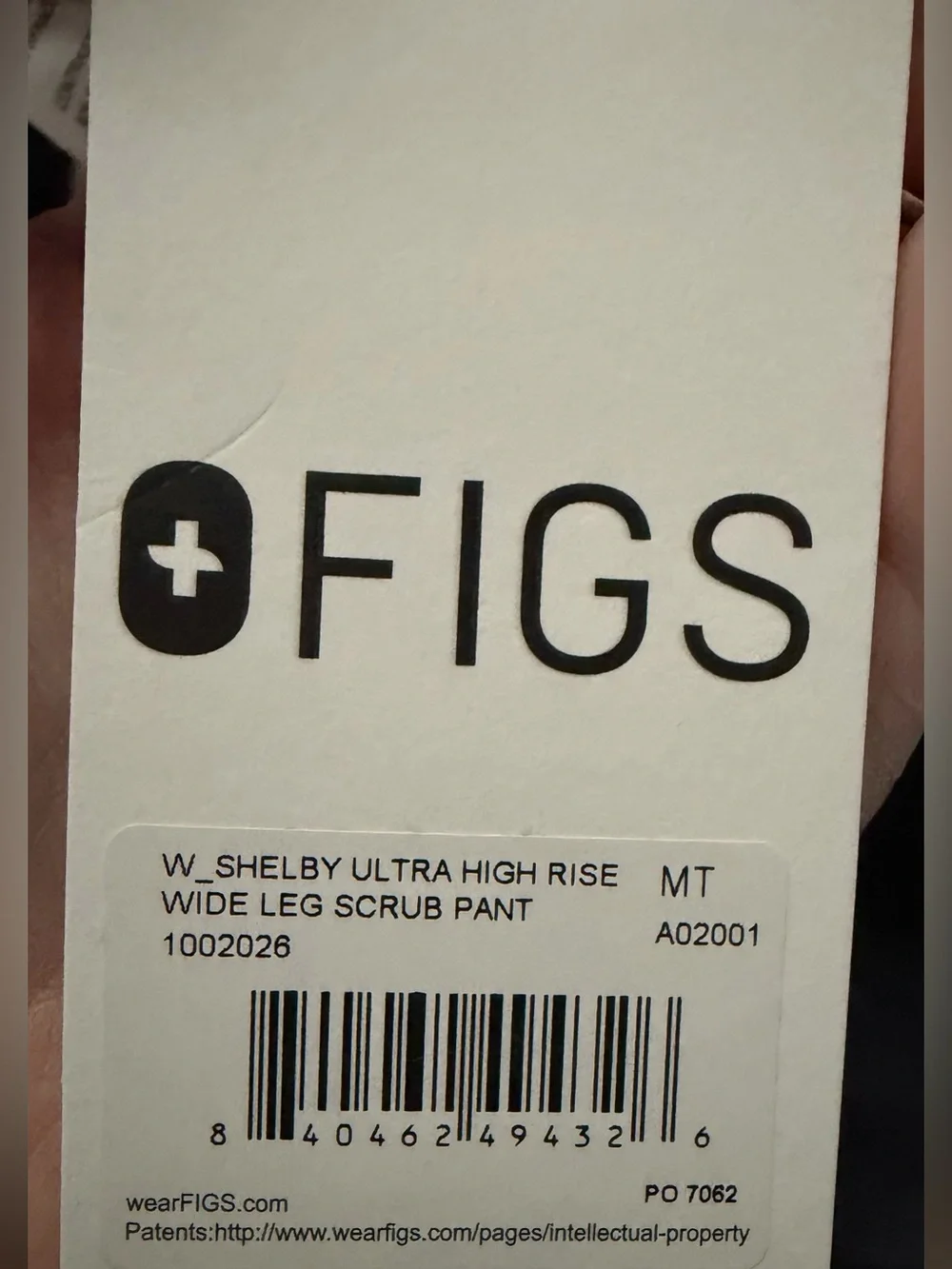 [NWT] Figs Shelby Ultra High- Rise Wide Leg Scrub Pant Size Medium Tall
